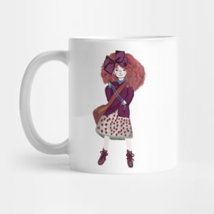 Rose The Rosary Messenger Mug